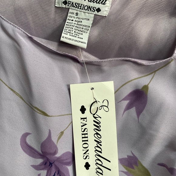 Dress long lilac - Picture 2 of 2